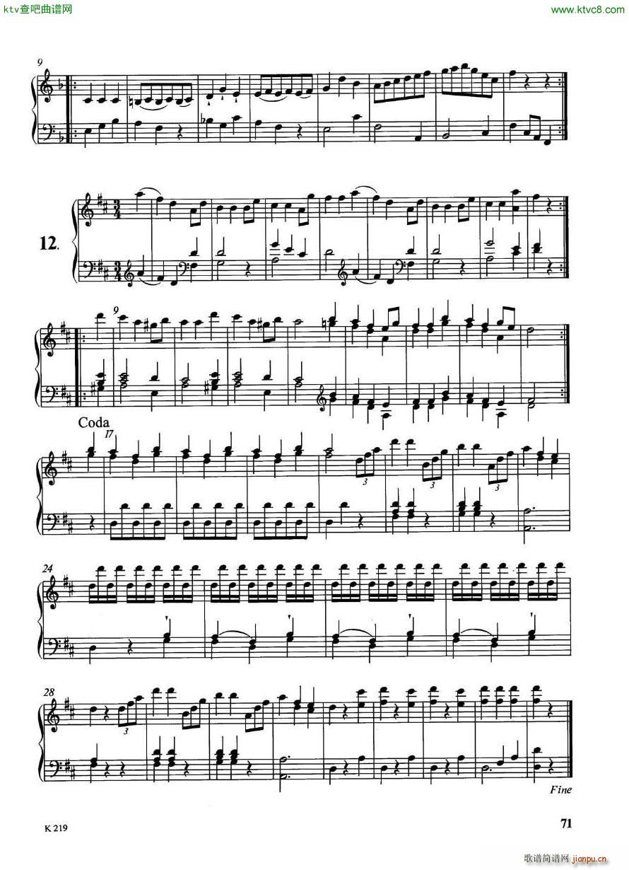 Haydn German Dances 12 pf(V)6