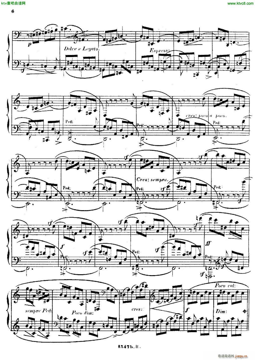Alkan op 61 Sonatine(V)6