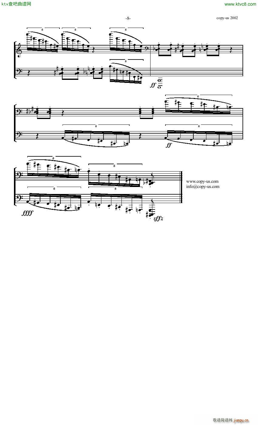 Heiner Frost Toccata for piano(V)7