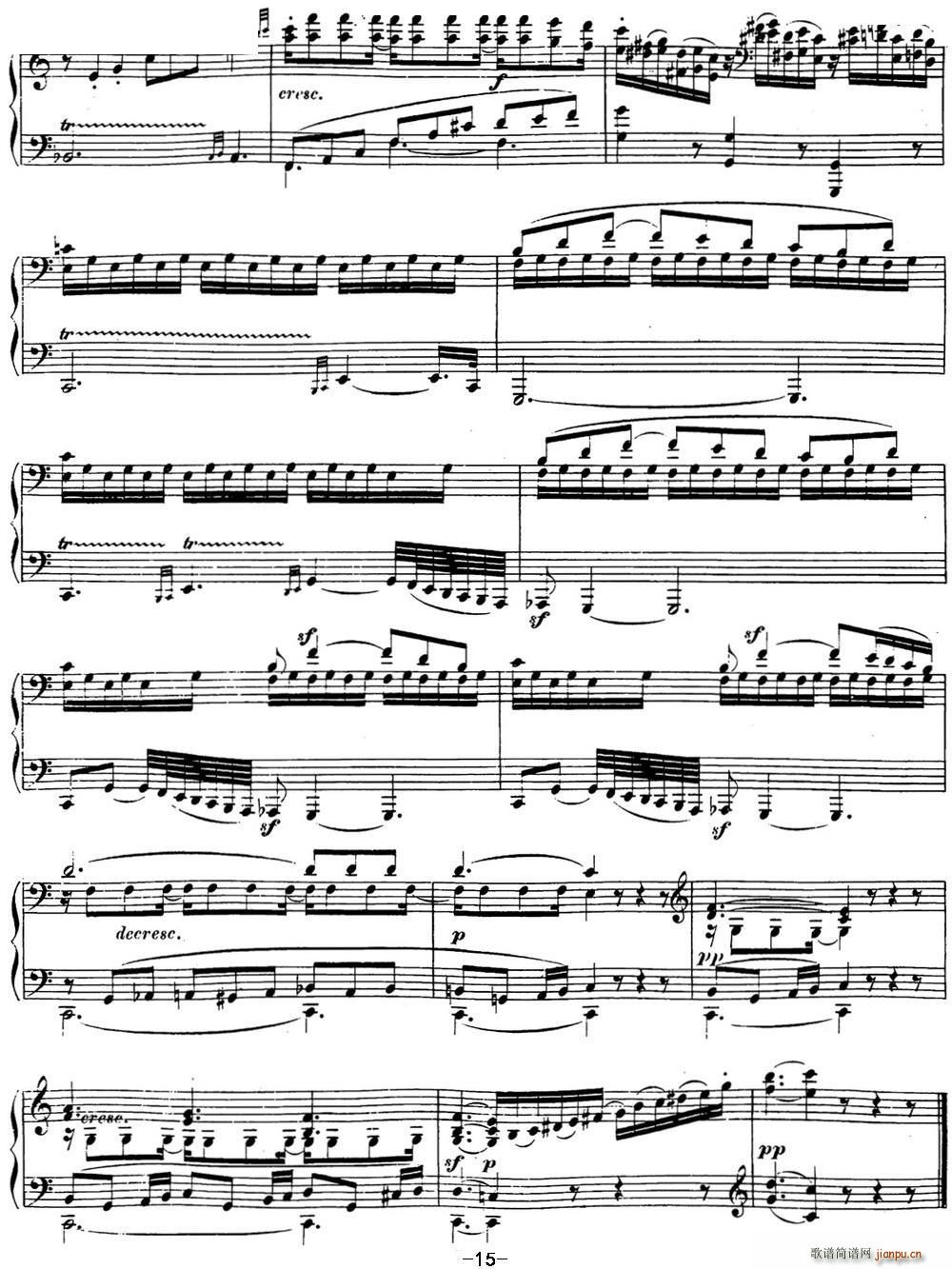 ؐQ16 G{ Op 31 No 1 G major(V)15