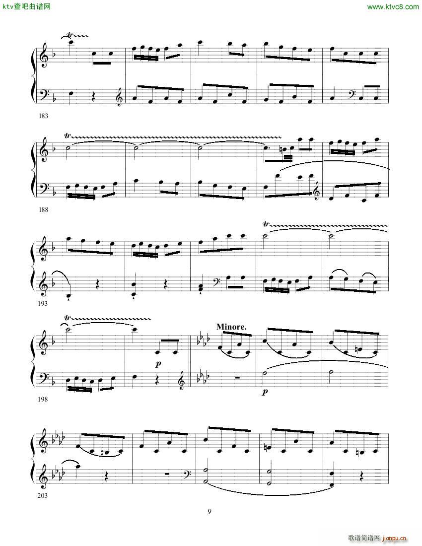 Clementi op 1a No 1 Sonate F major(V)9