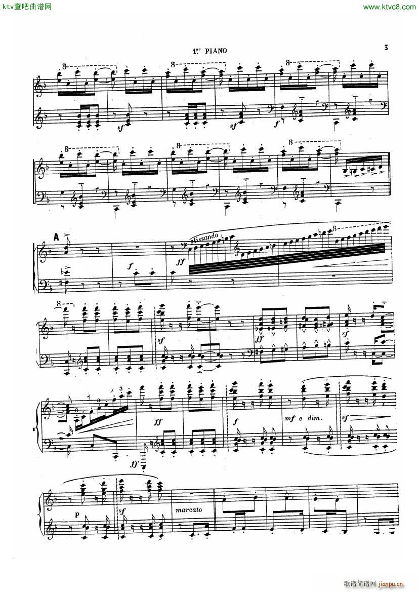Chabrier Espana for two pianos(V)3