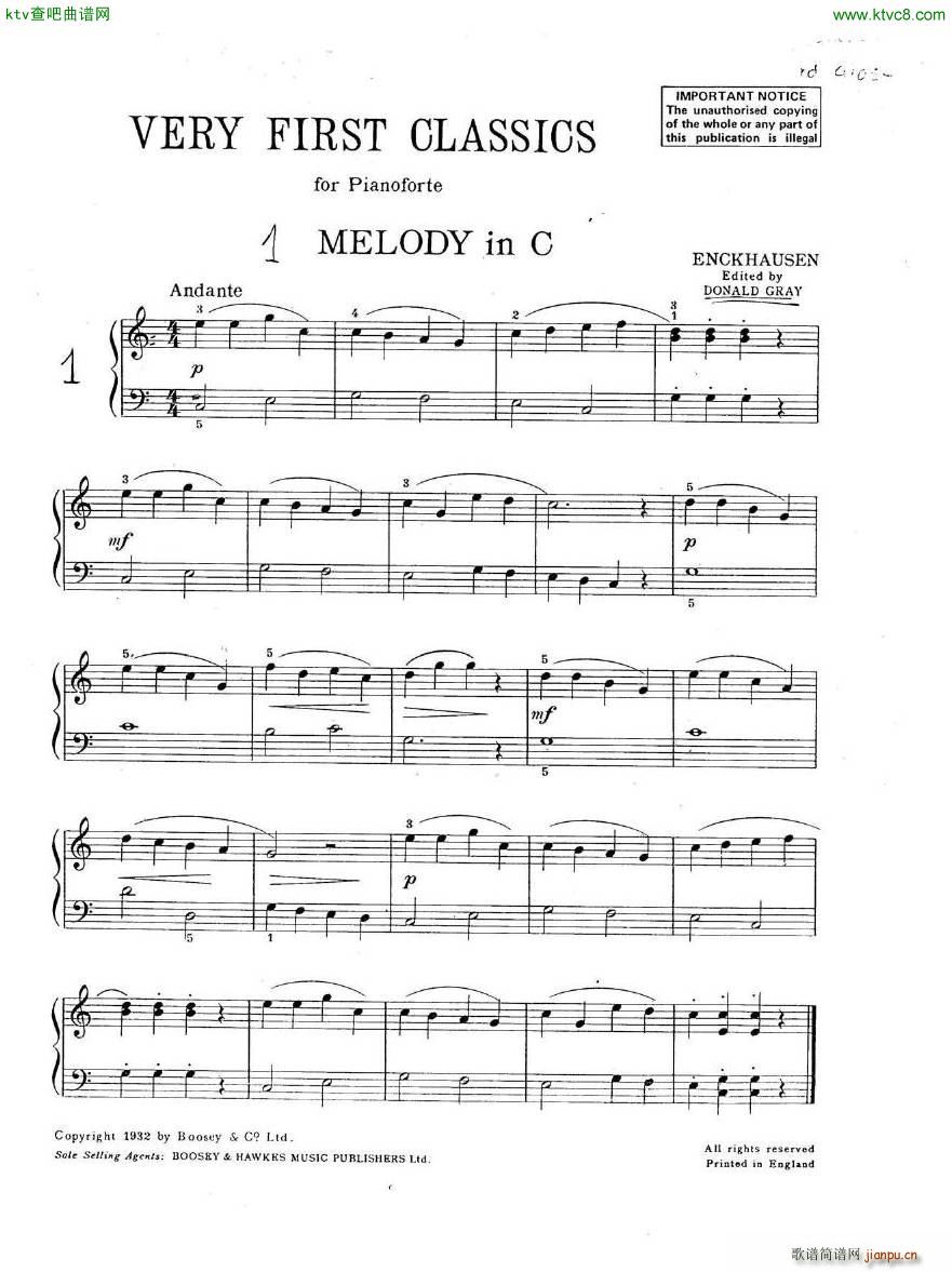 Gray Donald Very First Classics pf(V)1