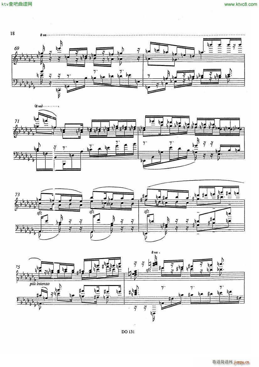 Etude No 12 Prlude et Fugue(V)16