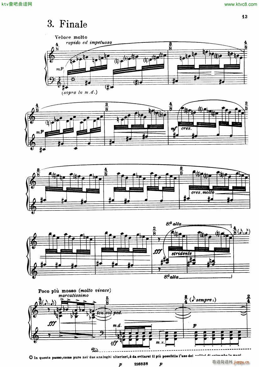Casella Sonatina piano(V)13