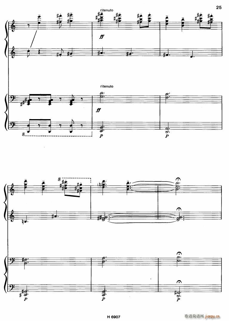 Barton Sonatina for 4 hands(V)25
