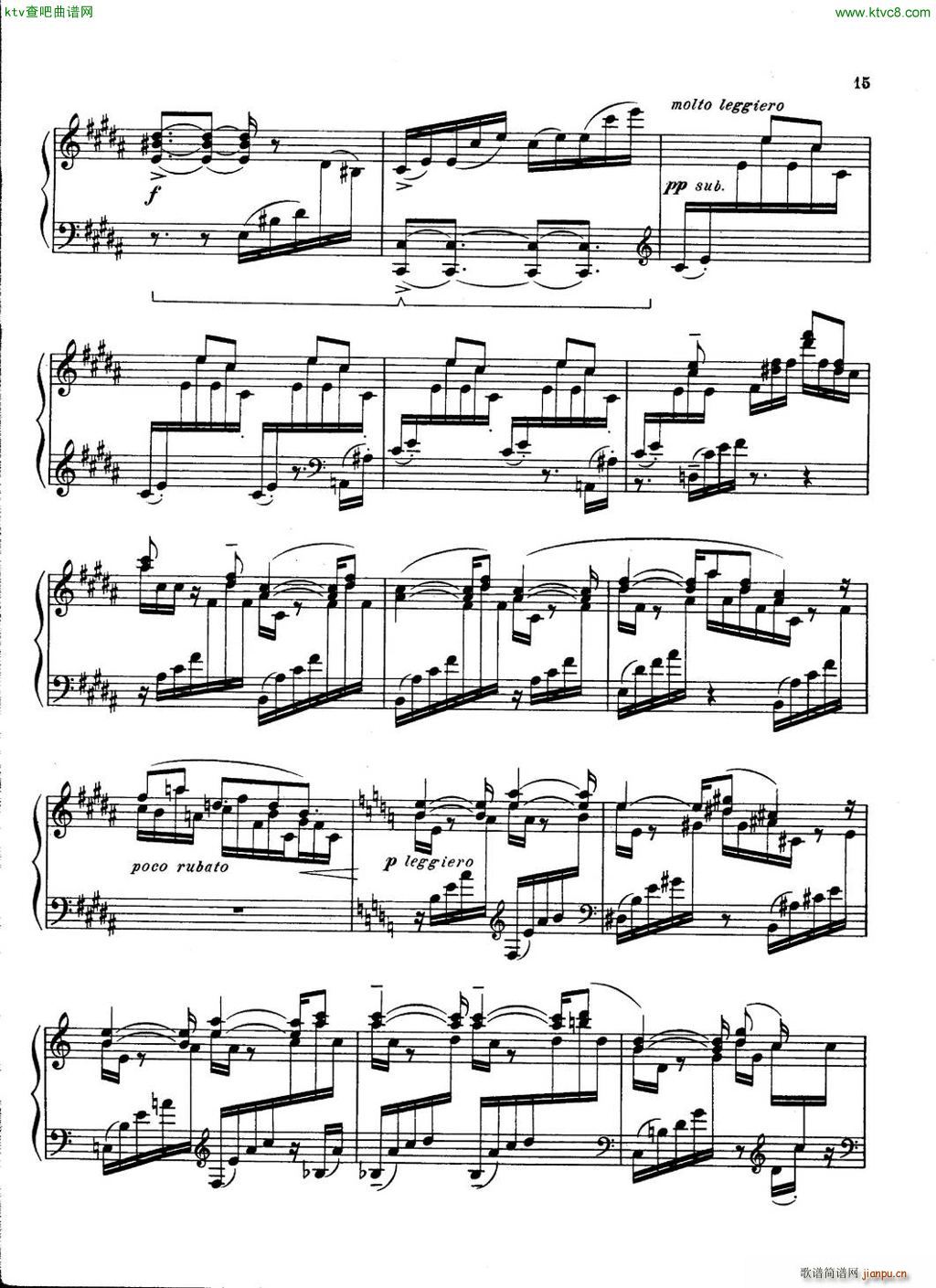 Carter Piano Sonata(V)15