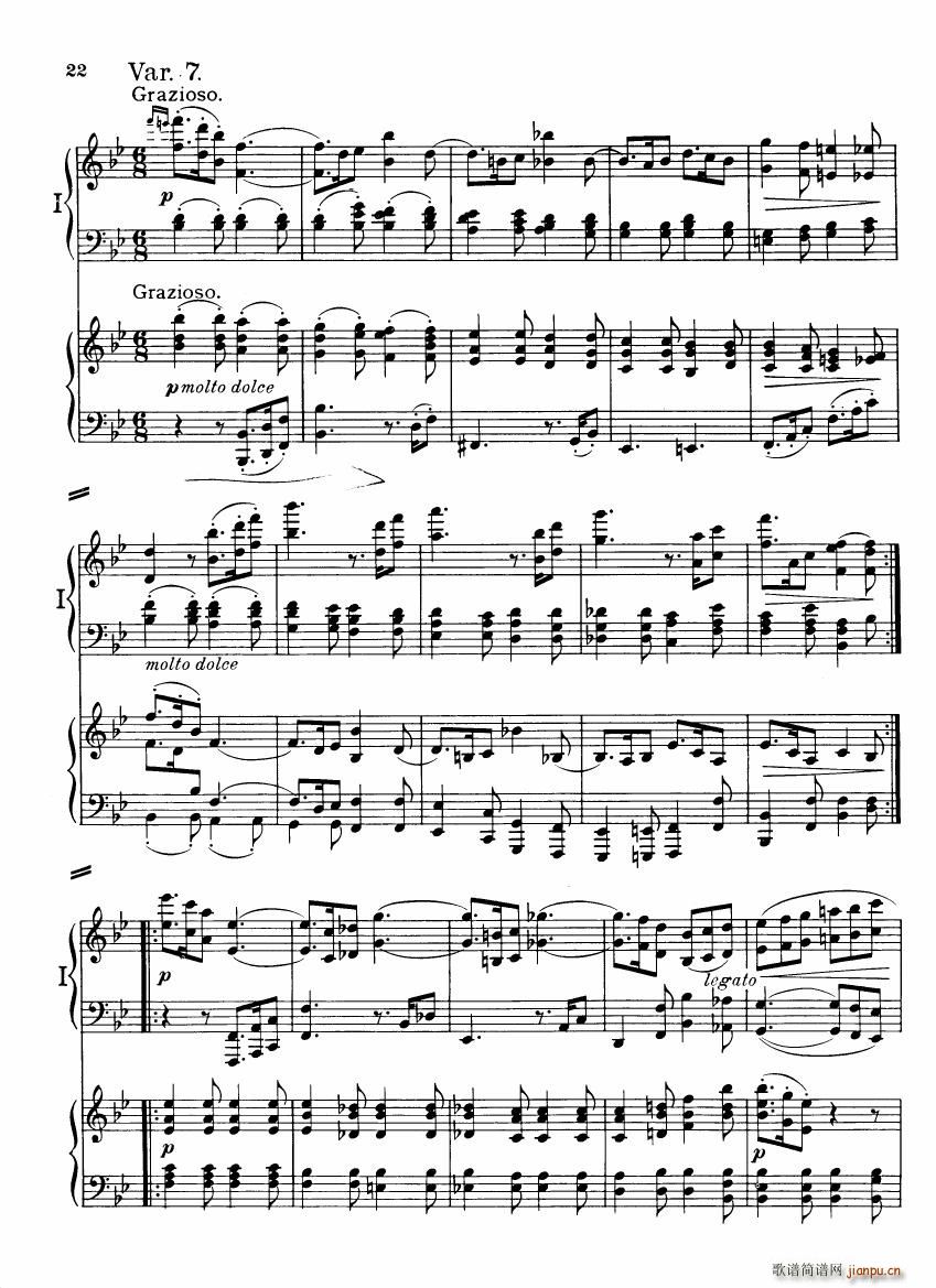 Brahms Variations on a theme by Haydn(V)21