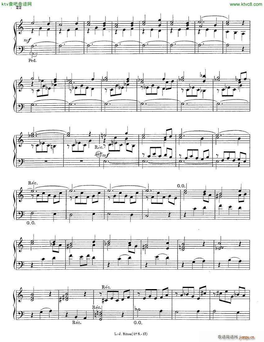 Alain Albert 15 Pieces organ(V)22