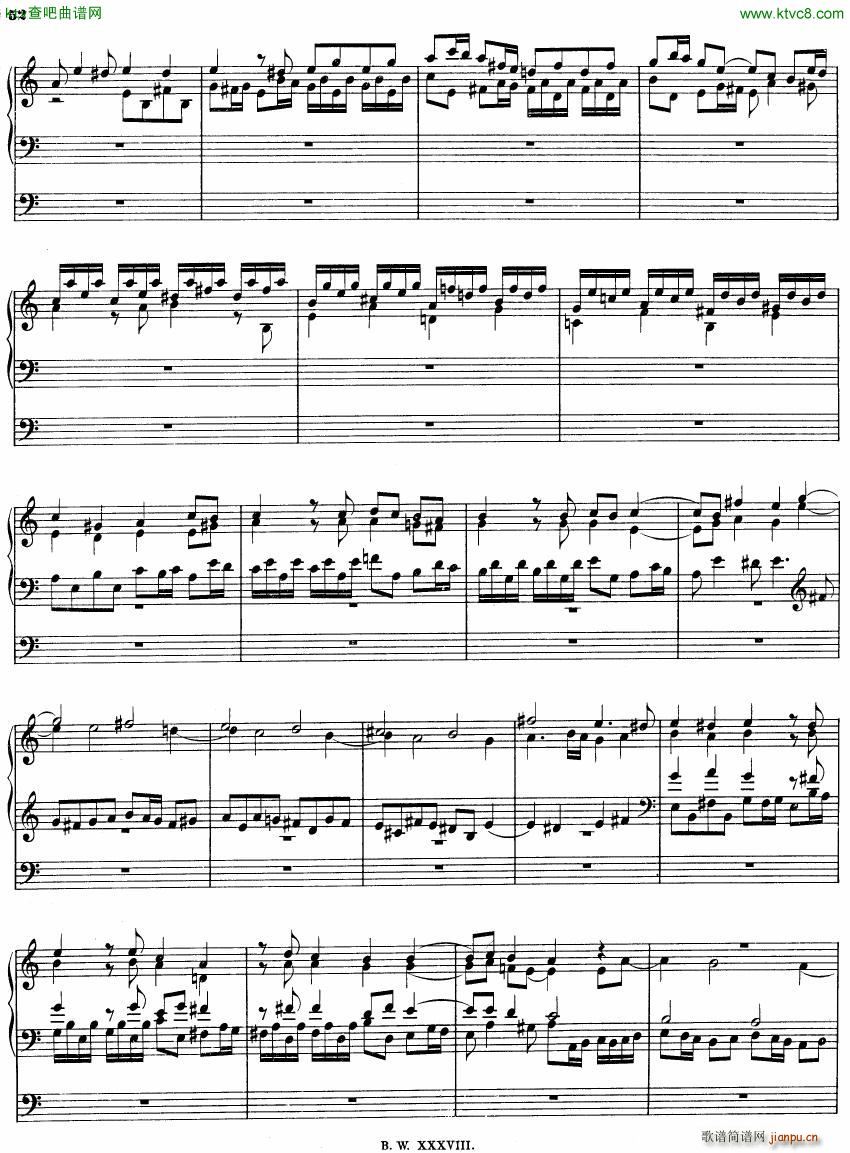 Bach JS BWV 561 Fantasia Fugue in Am(V)5