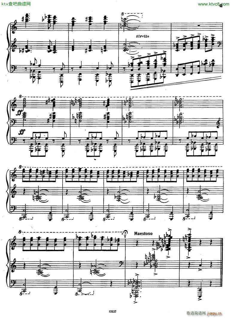 Flyarkovsky 6 preludes and fugues(V)41